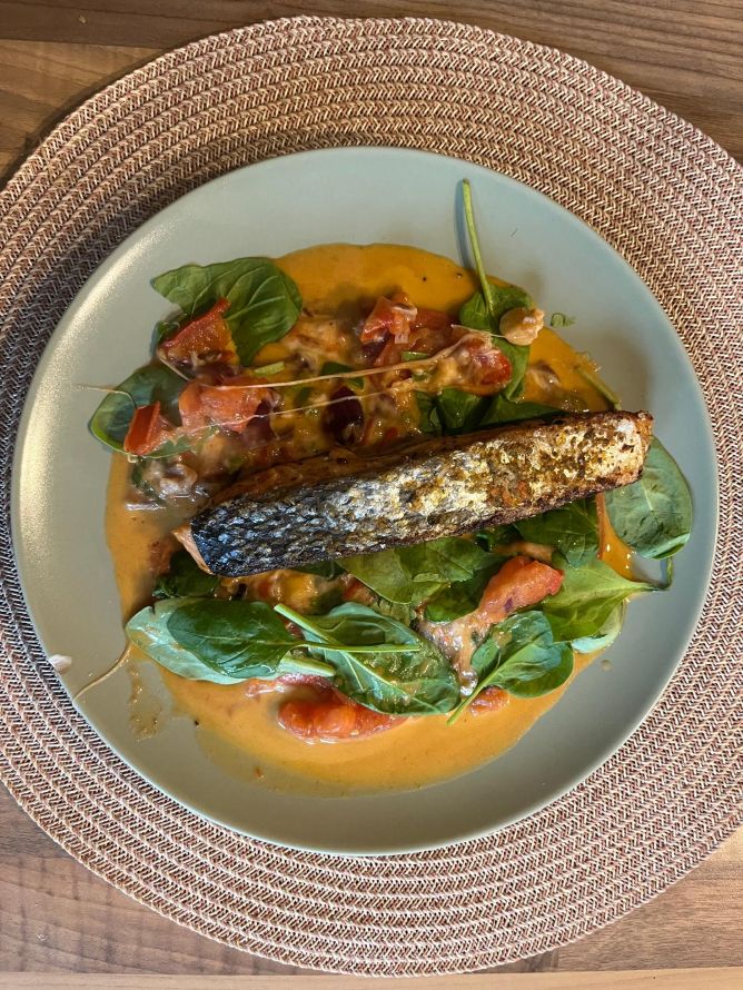 Losos po toskánsky –  recept plný chutí