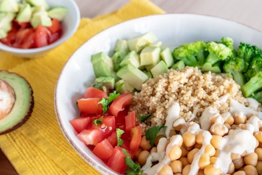 Quinoa šalát 